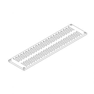 Ripiano forato aggiuntivo per scaffale