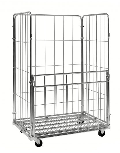 Roll container con 4 sponde accesso ripiegabile o smontabile KM120801804