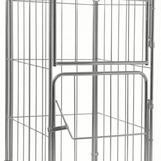Roll container con 4 sponde accesso ripiegabile o smontabile KM72801804-DB