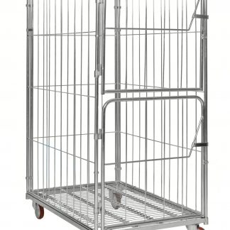 Roll container con 4 sponde accesso ripiegabile o smontabile KM801201802B