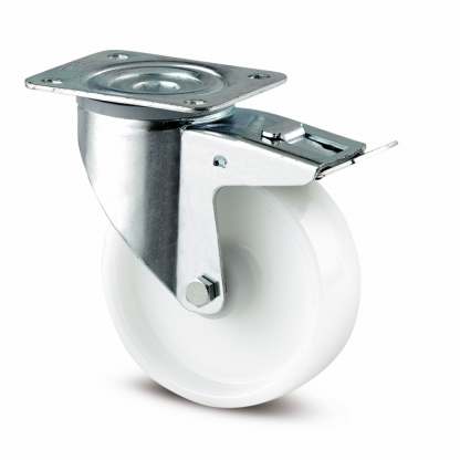 Ruote in nylon per carrelli 3477POR125P62