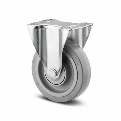 Ruote in poliammide gomma elastica antitraccia 3478UFP200P63GRA