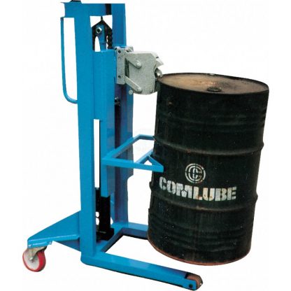 Sollevatore idraulico manuale basso fusti metallici