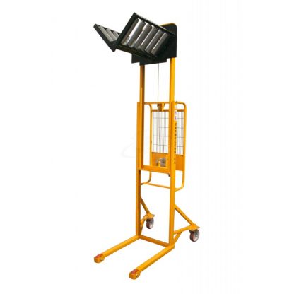 Sollevatore arganello porta bobine ARX171/20 con Rulliera Porta Bobine
