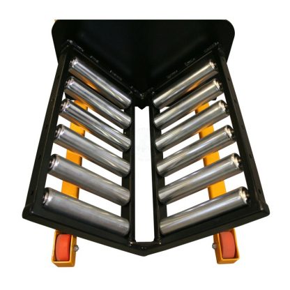 Sollevatore arganello porta bobine ARX171/20 con Rulliera Porta Bobine
