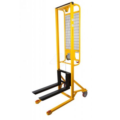 Sollevatore arganello frizione arresto automatico portata Kg 300 con piastra