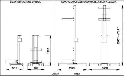 Spina maschio CEE