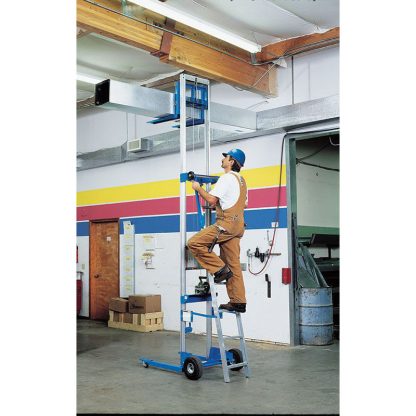 Sollevatore per materiali Genie GL04STRADDLE base regolabile Straddle