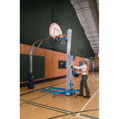 Sollevatore per materiali Genie SLA10 STRADDLE Base regolabile Straddle
