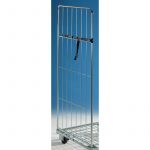Sponda posteriore fissa per roll container