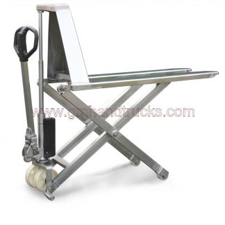 Transpallet a pantografo acciaio inox AISI304