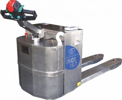 Transpallet acciaio inox elettrico AISI304 16T
