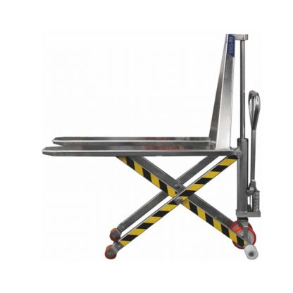 Transpallet manuale a pantografo inox AISI304 TMS-80