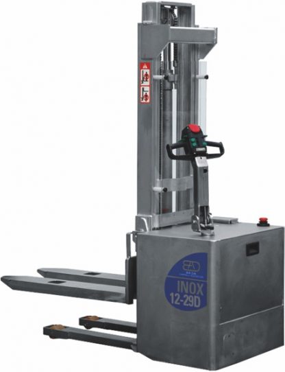 Transpallet elevatore acciaio inox elettrico AISI304 B12