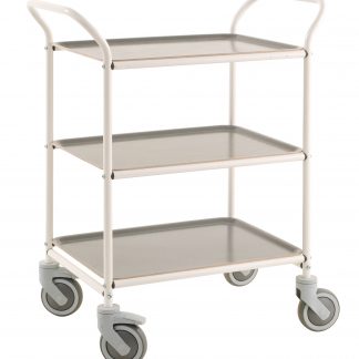Carrello di servizio semplice e pratico con 3 ripiani KM1620-VA