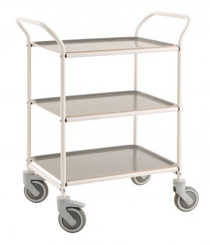 Carrello di servizio semplice e pratico con 3 ripiani KM1620-VA